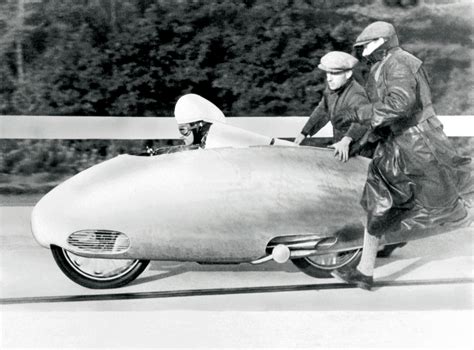 Clasp Garage Ernst Henne And Bmw Wr Supercharged World Landspeed Record