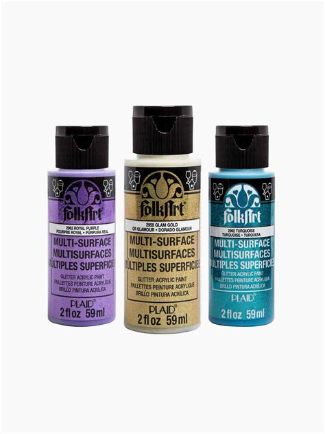 Folkart Multi Surface Specialty Glitter Paints Graphic International