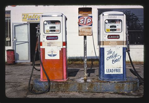 Amoco Gas Pumps Rt 59 Seneca South Carolina Digital File From