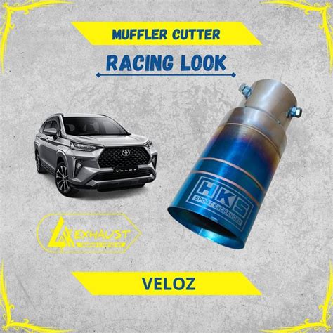 Jual Muffler Buntut Knalpot All New Veloz Variasi Hks Racing Look Di Lapak Lk Exhaust Bukalapak