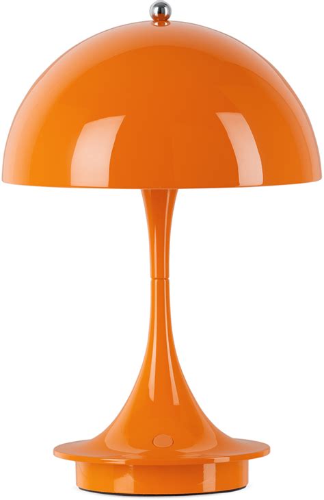 Orange Panthella 160 Portable Lamp By Louis Poulsen SSENSE Canada