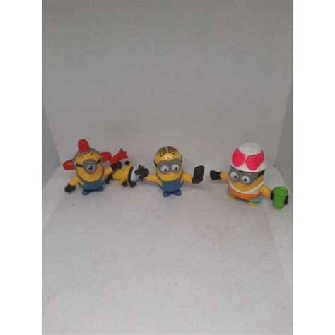 Coleção bonecos Minions Original Mcdonalds Shopee Brasil