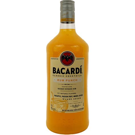 Bacardi Classic Cocktails Rum Punch GotoLiquorStore