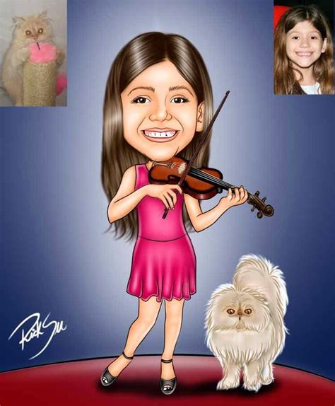 Caricaturas Digitais Desenhos Animados Ilustra O Caricatura