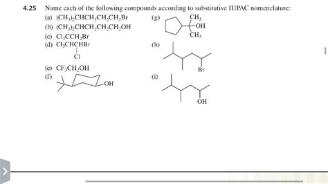 Name The Following Compound According To Substitutive Iupac Nomenclature