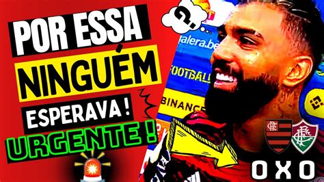 URGENTE VEJA QUE GABIGOL FALA APÓS EMPATE FLUMINENSE POLÊMICO