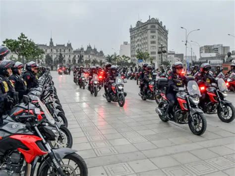 PNP Lanza Nuevo Servicio De Patrullaje Motorizado