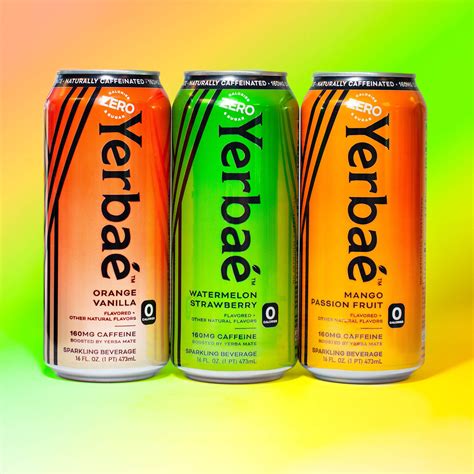 Yerbae Naturally Caffeinated Energy Drink, Sweetened with Stevia, Yerba ...