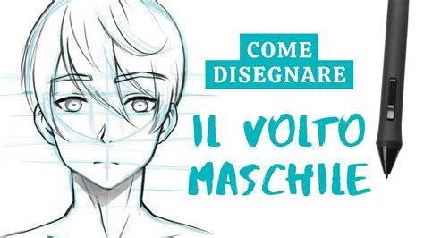 Come Disegnare Manga Disegnare Un Volto Maschile Youtube