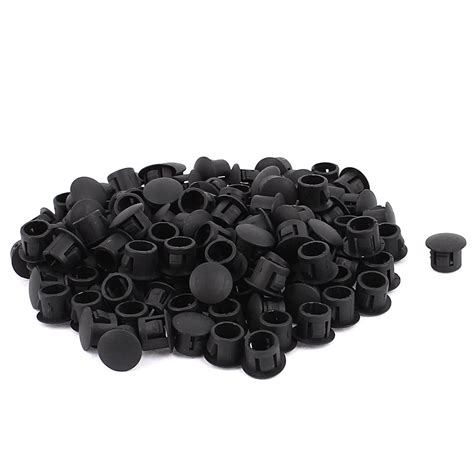 SKT 8 Plastic 8mm Dia Snap In Type Locking Hole Plugs Button Cover