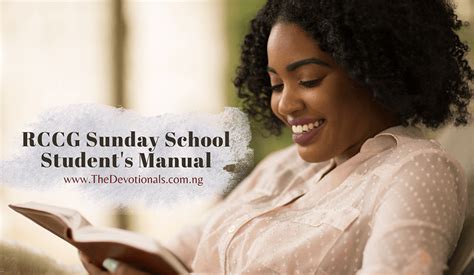 Rccg Sunday School Student S Manual For Th January