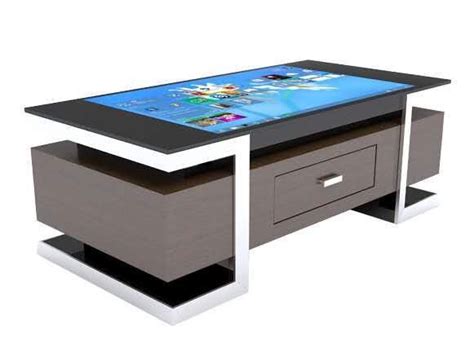 All In One Multimedia Touch Screen Computer Table For Restaurant