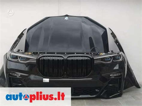 BMW X7 по частям Bmw x7 g07 komplektinis priekis 5 0i spalva 475 black