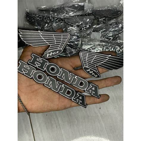 Jual Logo Emblem Tangki Cb Gelatik Cb Sayap Honda Dan Emblem Cb