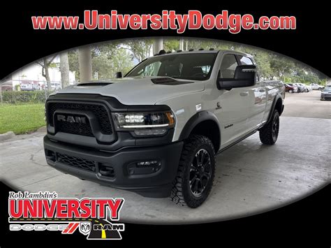 New 2024 RAM 2500 Rebel Crew Cab in Davie #U4T110913 | University Dodge Ram