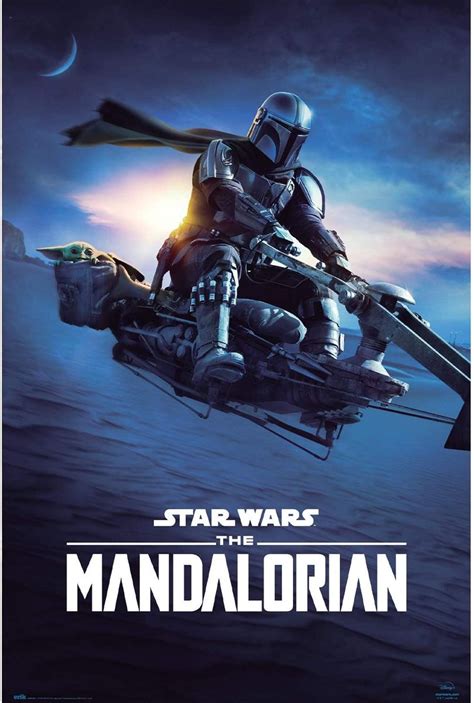 Star Wars The Mandalorian Speeder Poster Shop Today Get It Tomorrow