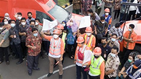 Peringatan Hkb Simulasi Kesiapsiagaan Bencana Gempabumi Di Graha