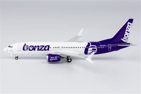 NG Models 88010 Boeing 737 MAX 8 Bonza Airline VH UJT