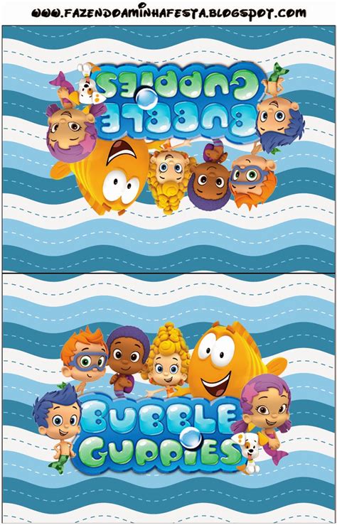 Bubble Guppies Free Party Printables Oh My Fiesta In English