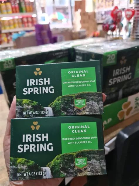 Irish Spring Deodorant Bath Soap Original Scent G X Lazada Ph