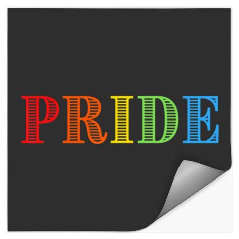 Rainbow Pride Month Gay Lesbian LGBTQIA Fun Men W Stickers Sold By Bharat Choudhary SKU