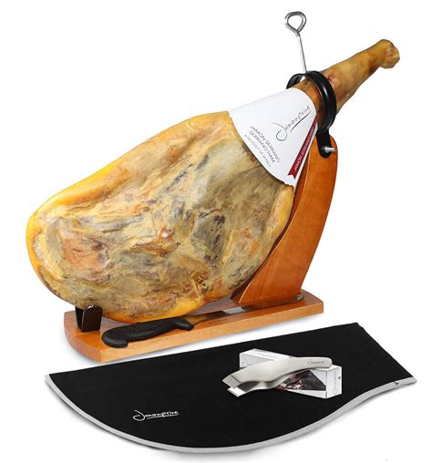 Amazon Serrano Ham Bone In From Spain Lb Ham Stand Knife