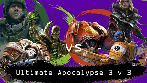 Dawn Of War Ultimate Apocalypse Vs Necrons Imperial Guard Demon