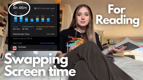 Swapping My PHONE SCREEN Time For READING YouTube