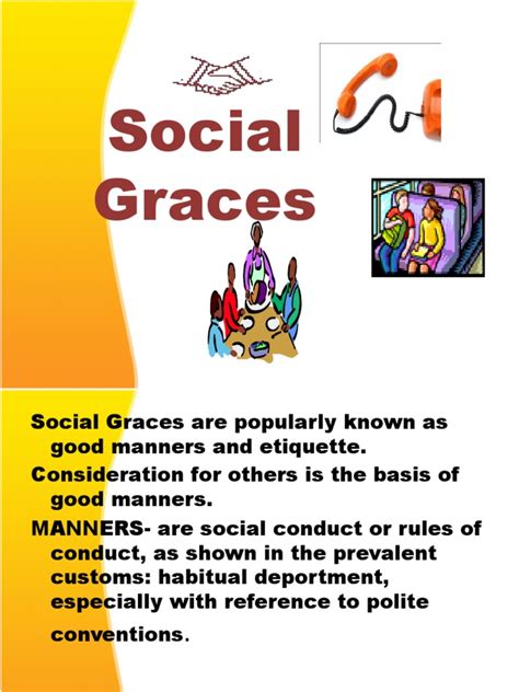 Social Graces Pdf