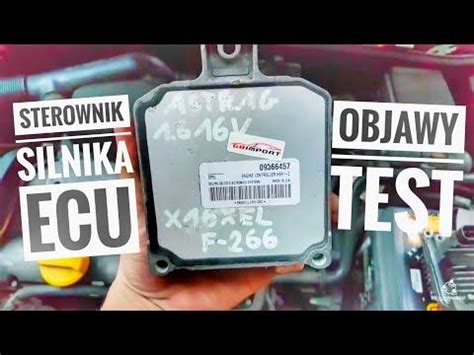 Sterownik Silnika ECU Objawy Uszkodzenia I TEST Zobacz Warto