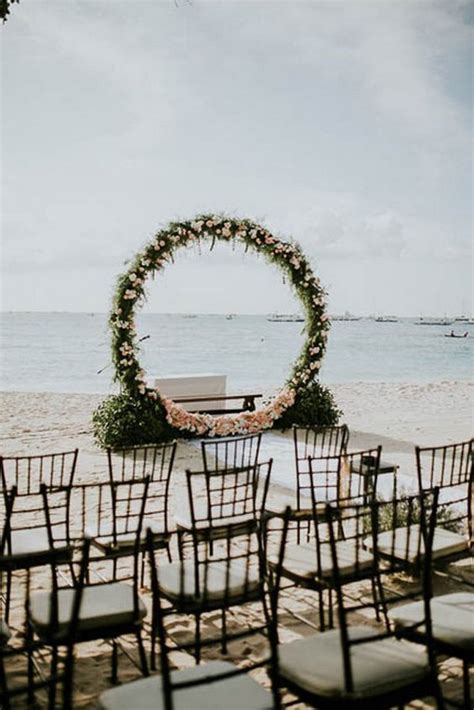 20 Stunning Beach Wedding Ceremony Ideas Backdrops Arches And Aisles