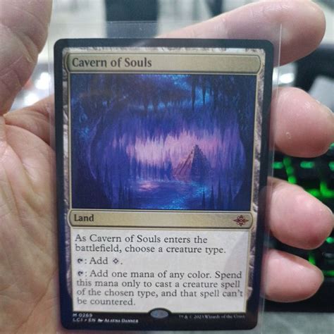 Cavern Of Souls Mtg Single Card Shopee Thailand