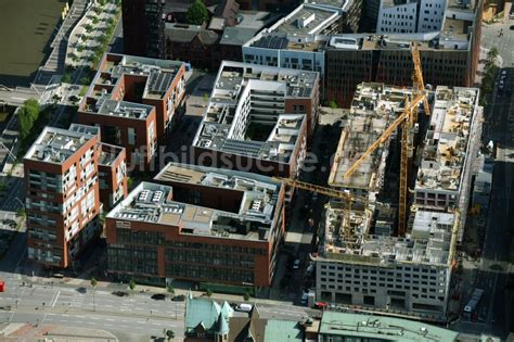 Luftbild Hamburg Baustelle Zum Neubau Einer Mehrfamilienhaus