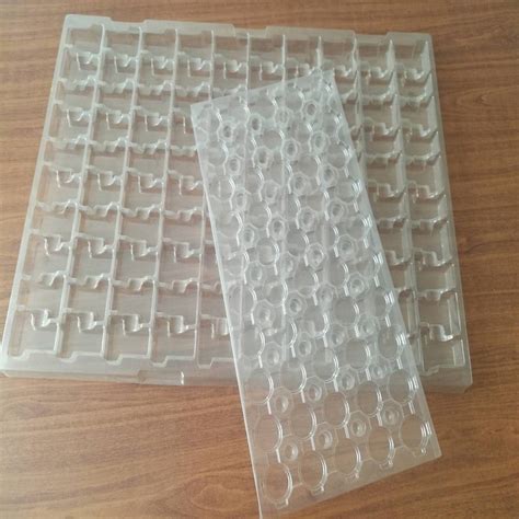 Non Toxic Blister Packaging Box Pet Pvc Esd Pcb Tray Odourless