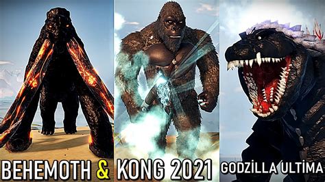 Behemoth Kong Vs Godzilla Ultima Epic Battle Kaiju Universe