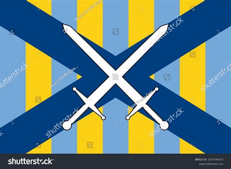 Fictional Flag Fictional Country Flag Unrealistic Stock Vector (Royalty ...