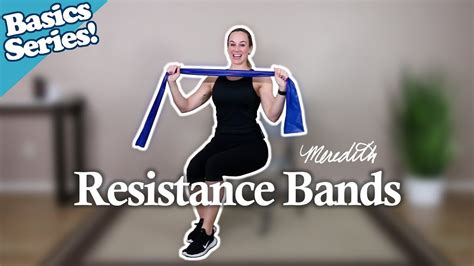 Senior Fitness Min Basic Resistance Bands Workout For Beginners