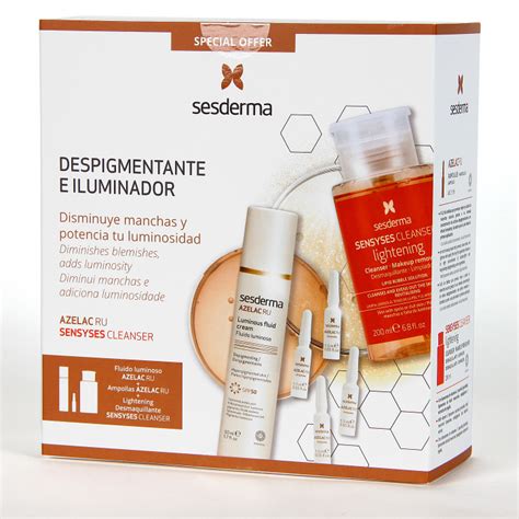 Sesderma PACK Azelac RU Fluido Luminoso Con Azelac RU Ampollas Y