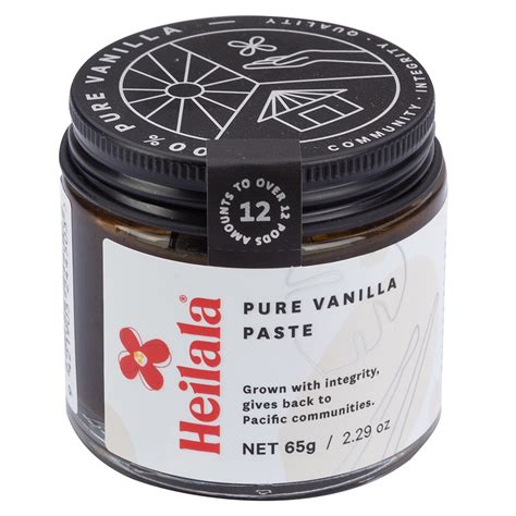 Heilala Pure Vanilla Paste 65g Peters Of Kensington