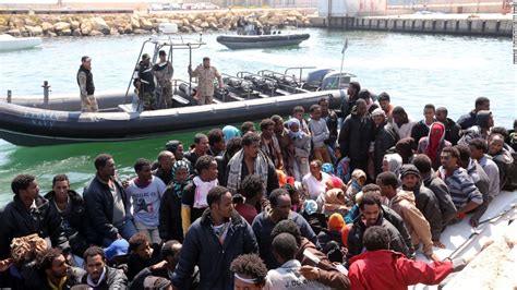 4400 Migrants Rescued In A Day From Waters Off Libya Cnn