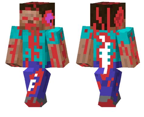 Bloody Steve Minecraft Pe Skins