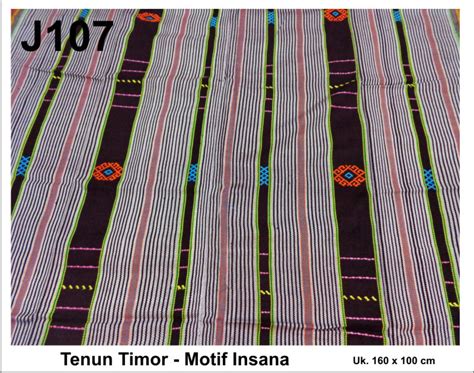 Kain Tenun NTT Tenun Timor Motif Insana