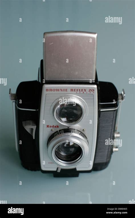 Kodak Camera Brownie Reflex 20 Stock Photo Alamy