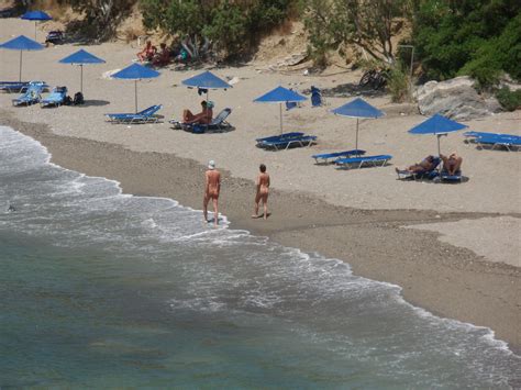 SOUDA PLAKIAS NUDE BEACH Photo From Souda In Rethymno Greece