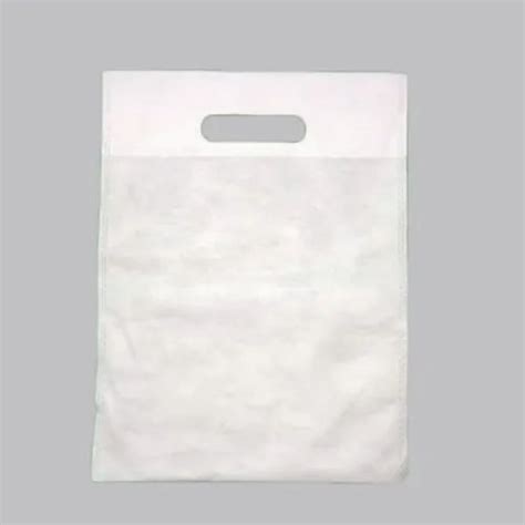 Plain D Cut White Non Woven Bag For Shopping At Rs Kg In Roorkee