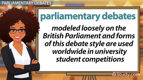 Debate Format Styles And Structure Lesson