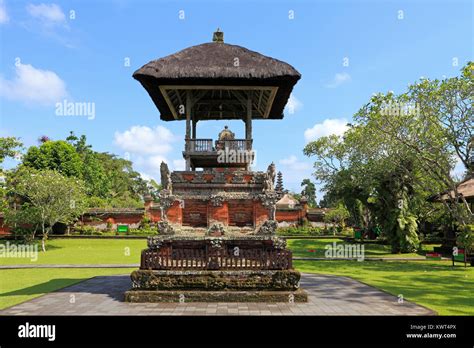 Bale Pengubengan In The Grounds Of Pura Taman Ayun The Royal Temple At