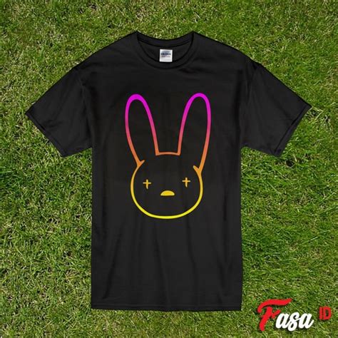 Bad Bunny Logo T Shirt Bunnies Shirt Rabbit Shirt Bunny Etsy