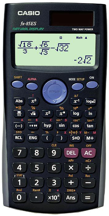 Calculadora Casio La Calculadora Que Necesitas FX 85ES Plus