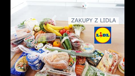 ZAKUPY Z LIDLA Foodhaul YouTube